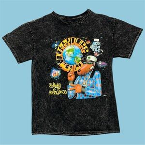 Vintage Snoop Doggy Dogg World Death Row Records Graphic TShirt